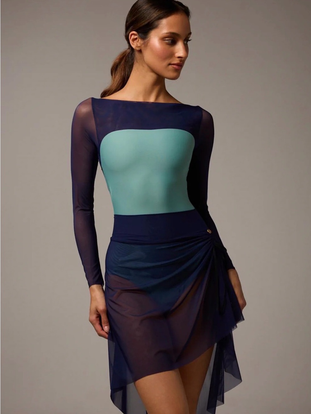BODILE GABRIELLA LEOTARD (runs long and large)